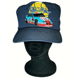 Vintage 90's Richard Petty STP #43 NASCAR Racing Snapback CAP Hat Made in USA